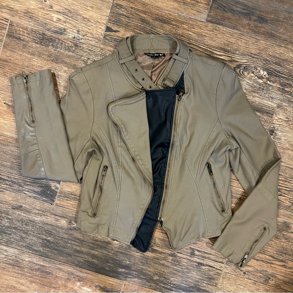 Retro Double Zero Moto Jacket – Women’s Large